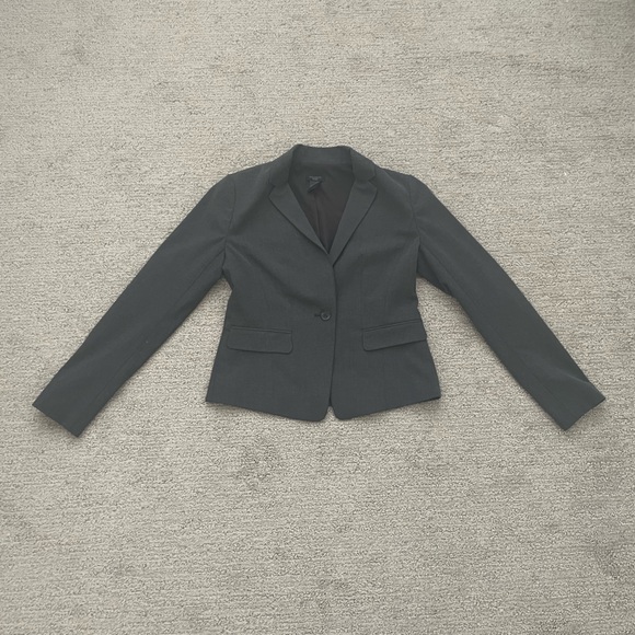 Ann Taylor Jackets & Blazers - Ann Taylor Women’s Blazer Gray Business Formal Office Corporate Luxury Suit
